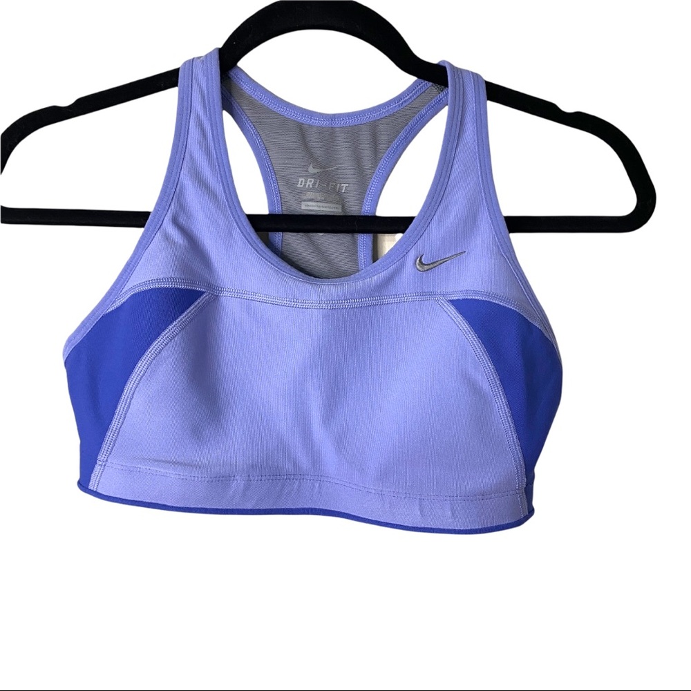 Nike Dry-Fit Lavender Sports Bra (S)
